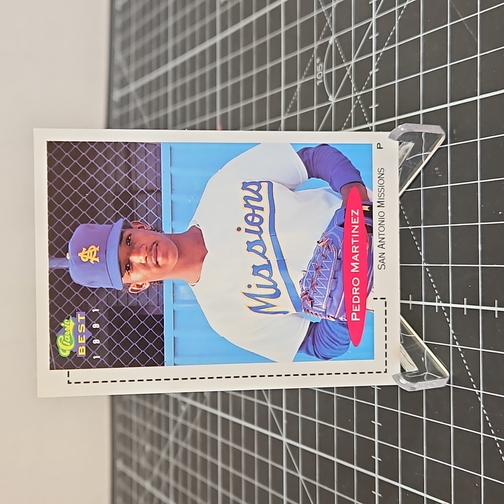 Pedro Martinez 1991 Classic Best 355  San Antonio Missions rookie Near Mint!